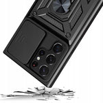 Spacecase Camring Galaxy S22 Ultra black