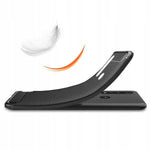 Spacecase Carbon Moto E7 Power czarny