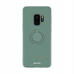 Spacecase Silicone Ring Galaxy S9 dark green
