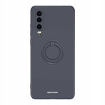 Spacecase Silicone Ring Huawei P30 black