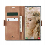 Spacecase Wallet Galaxy S22 Ultra light brown