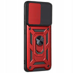 Spacecase Camring Motorola G22 czerwony