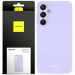 Spacecase Silicone Case Galaxy A35 5G light purple