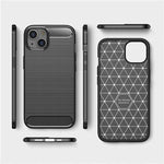 Spacecase Carbon iPhone 14 Plus czarny