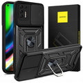 Spacecase Camring Moto G9 Plus black