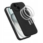 Spacecase Silicone Mag iPhone 15 black
