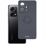Spacecase Silicone Ring Redmi Note 12 Pro 5G black