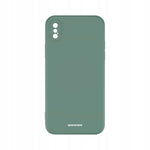 Spacecase Silicone Case iPhone XS Max dark green