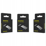 Spacecase DataHub USB-C 3-in-1 Card Reader space gray