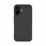Spacecase Silicone Magnetic Case iPhone 16 black