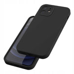 Spacecase Silicone Mag iPhone 12 black