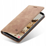Spacecase Wallet Galaxy S8 light brown