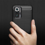 Spacecase Carbon Redmi Note 10 Pro czarny