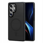 Spacecase Hybrid Fusion Mag Galaxy S25 Ultra black