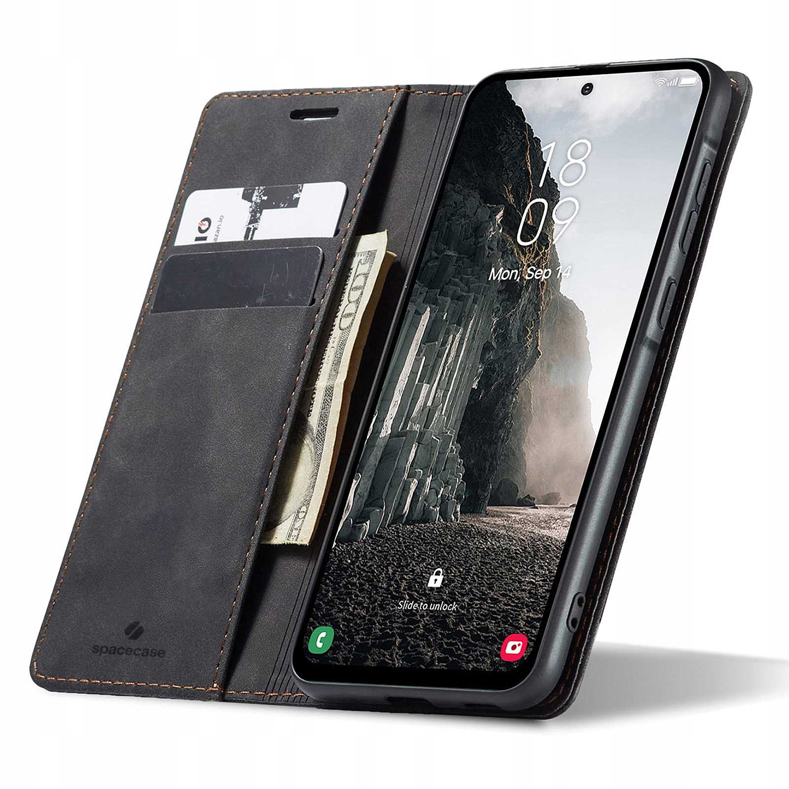 Spacecase Wallet Galaxy A36 black