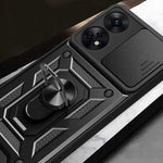 Spacecase Camring Oppo A78 4G black