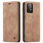 Spacecase Wallet Galaxy A52 5G light brown