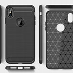 Spacecase Carbon iPhone X/XS czarny