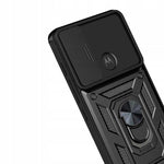 Spacecase Camring Motorola Moto G60s black