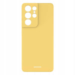Spacecase Silicone Case Galaxy S21 Ultra yellow