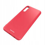 Spacecase Silicone Case Galaxy A50 red