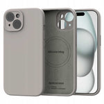 Spacecase Silicone Mag iPhone 15 stone