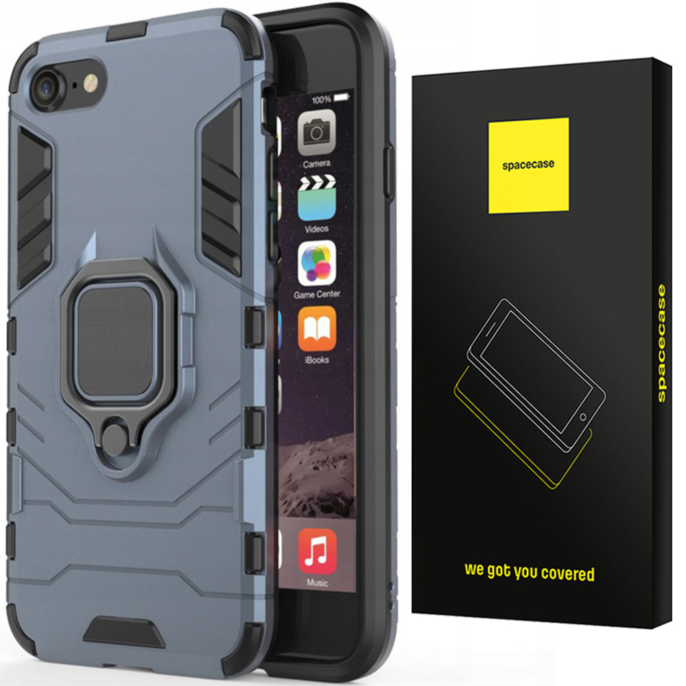 Spacecase X-Ring iPhone 7/8/SE 2020 niebieski