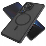 Spacecase Hybrid Mag Galaxy S25 Ultra black