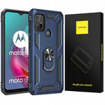 Spacecase Ring NX Motorola Moto G10/G30 niebieski