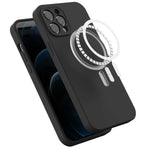 Spacecase Silicone Mag iPhone 12 Pro Max black