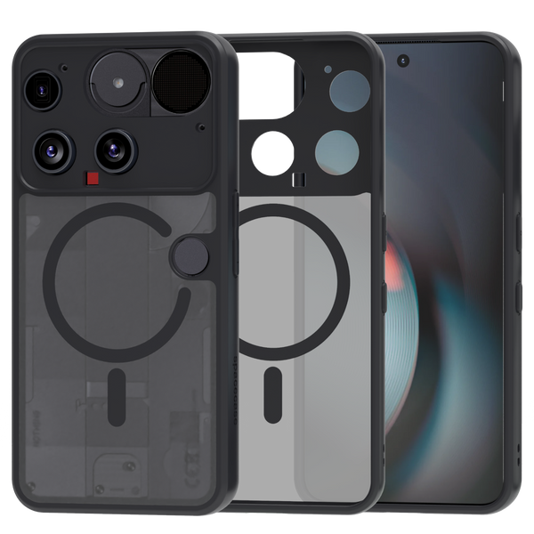 Spacecase Hybrid Mag Nothing Phone (3) black