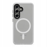 Spacecase Hybrid Fusion Mag Galaxy S25 white