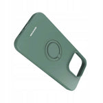 Spacecase Silicone Ring iPhone 15 Pro dark green