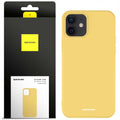 Spacecase Silicone Case iPhone 12 Mini yellow