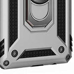 Spacecase Ring NX Galaxy S10+ srebrny