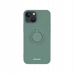Spacecase Silicone Ring iPhone 13 Mini dark green