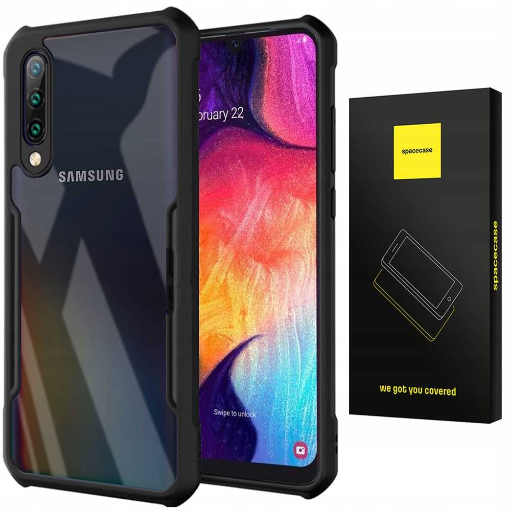Spacecase Beetle Galaxy A50 czarny