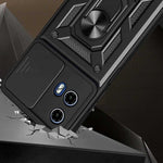 Spacecase Camring Motorola G04/G24/G24 Power black