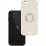 Spacecase Silicone Ring iPhone 7/8/SE bone