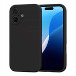 Spacecase Silicone Mag iPhone 16 black