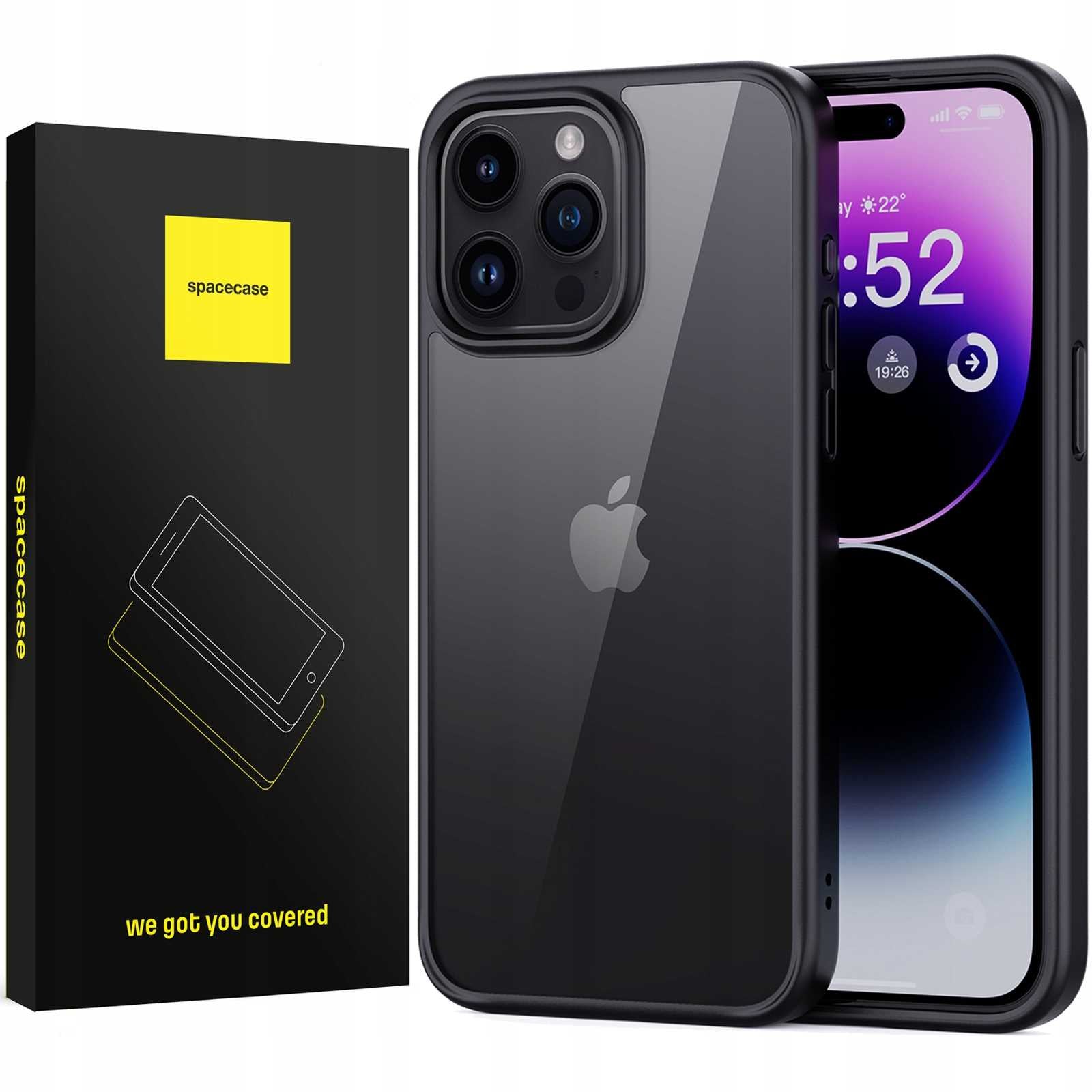 Spacecase Metro iPhone 15 Pro black