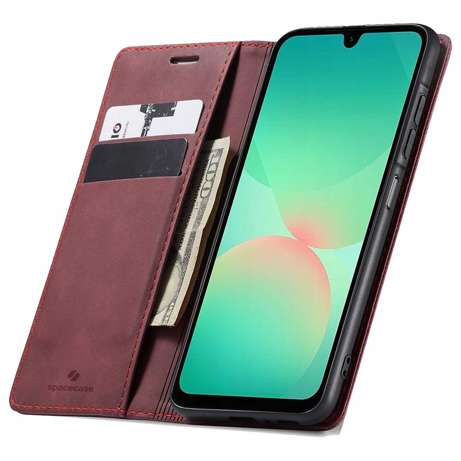 Spacecase Wallet Galaxy A27 5G red