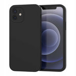 Spacecase Silicone Mag iPhone 12 black