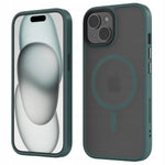 Spacecase Hybrid Mag iPhone 15 dark green