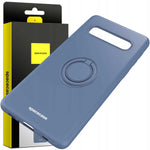 Spacecase Silicone Ring Galaxy S10 blue