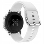 Spacecase Silicone Band 22mm white