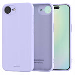 Spacecase Silicone Case iPhone 16E / 17E Light Purple