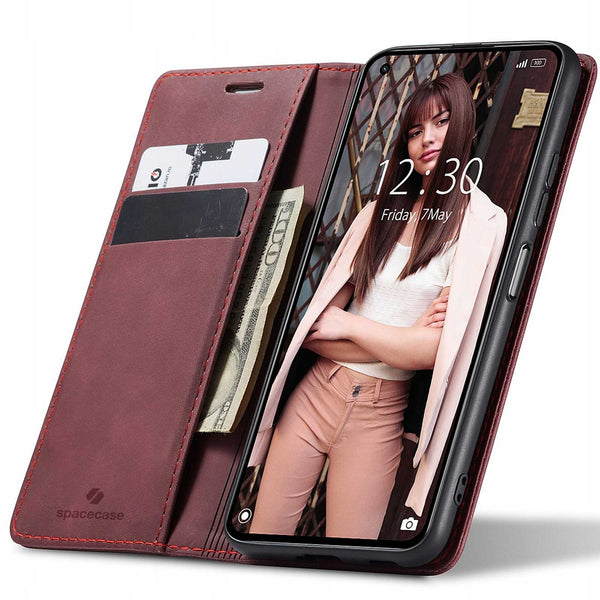 Spacecase Wallet Mi 11 Lite/5G NE red