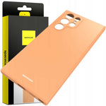 Spacecase Silicone Case Galaxy S22 Ultra orange