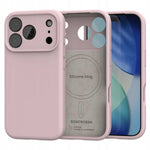 Spacecase Silicone Mag iPhone 17 Pro Max baby pink